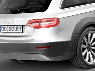 Audi A4 Allroad Quattro 2013 3D model