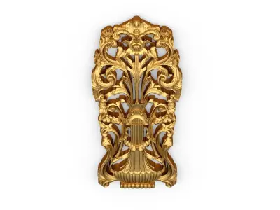 Classic decor ornament 313 3D model