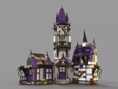Lego 3d House fantasy 3D model
