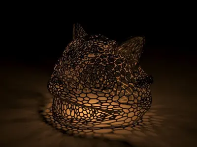 Cheshire Cat 3D print model