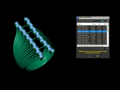 Women Jewelry Ring 3D print model