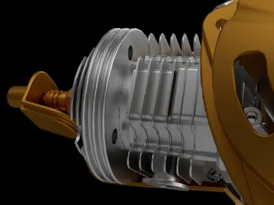 ENGINE FINAL ASSEMBLY 3D print model