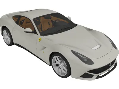 Ferrari f12 berlinetta 3D print model