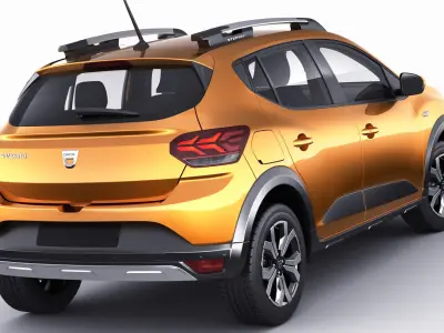 Dacia Sandero Stepway 2021 3D model