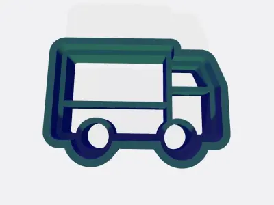 SET 10 KEYCHAINS 3D print models train car 3D print model