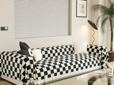 CA - Scandinavian interior scene 3D model