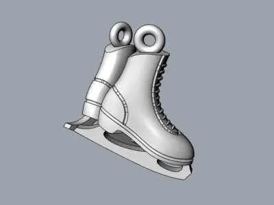 Pendant Skates 3D print model