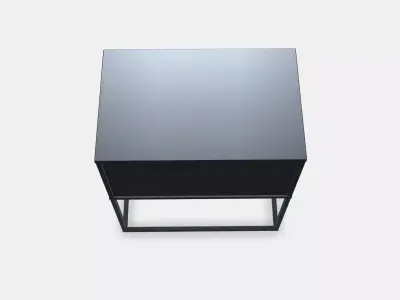 VIKHAMMER Bedside Table 2 Low-poly 3D model