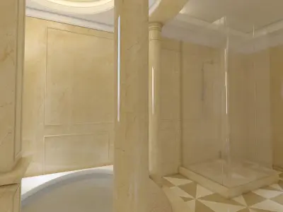 Bathroom 50 3D model