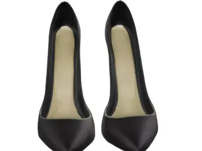 Shiny High Heels - 3D Low-poly 3D model