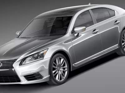 Lexus LS 460 2013 3D model