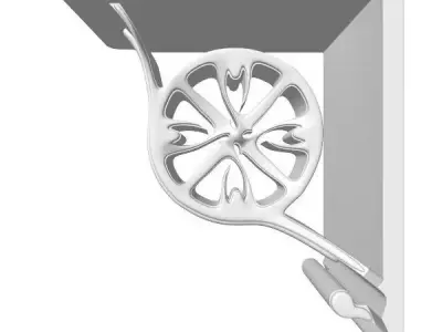 Bracket 2 decorative corbel 3D model