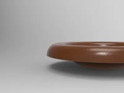 Bloo Bowl Low-poly 3D model