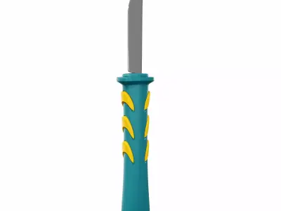 knife 3D model 27