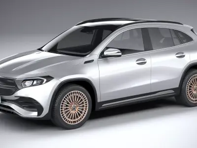 Mercedes Benz EQA 2022 3D model