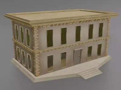 Free House Free low-poly 3D model