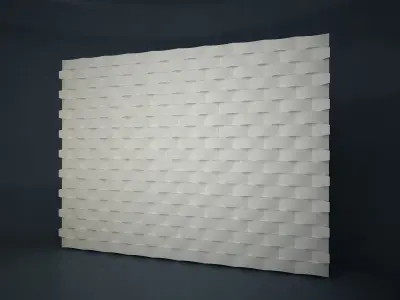 01 LIGHTWEIGHT PATTERN WALL 3D model