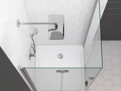 Radaway Fuenta Showers 3D model