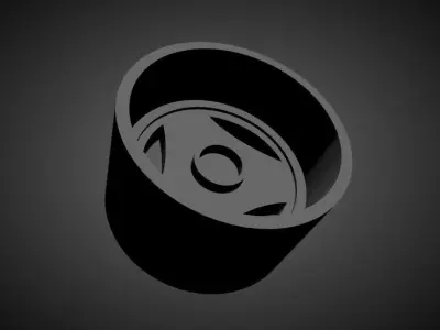 Advan A3A scalable and Printable rim 3D print model