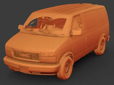 GMC Safari RAW Scan 3D model