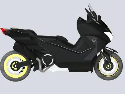Yamaha Tmax 560 3D model