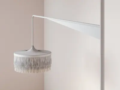 ABATJOUR FLOOR CEILING LAMP 3D model