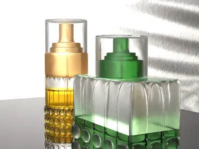 Luxury Perfume Bottle 3D model