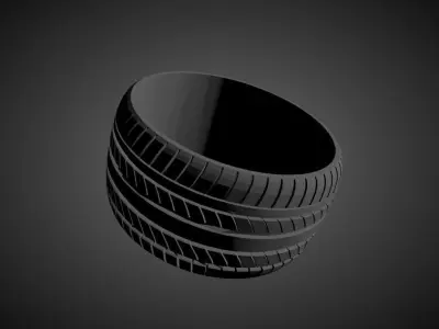 New for 2021 American Racing vector with tires for Hotwheels 3D print model