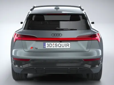 Audi Q8 SLine E-Tron 2024 3D model