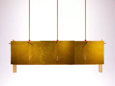 24 Karat Blau M Pendant Lamp 3D model