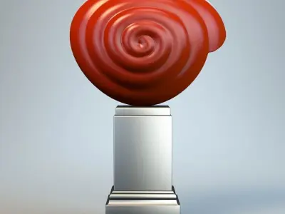 Abstract Figure m036 P 3D print model