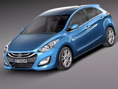 Hyundai I30 - 2013 3D model