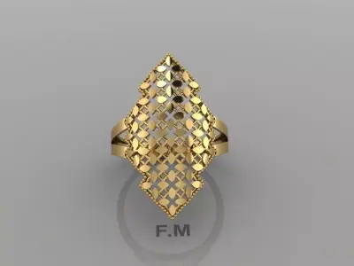 Ring women  3D print model