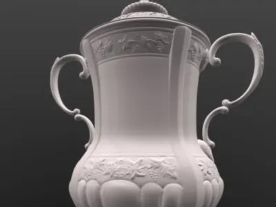 The English FA Cup 3D print model
