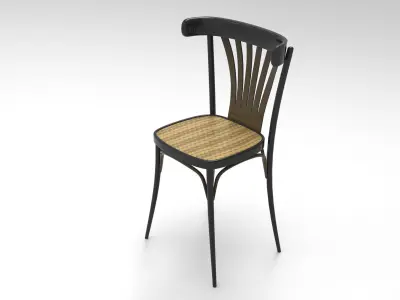 Kips Chair Low-poly 3D model