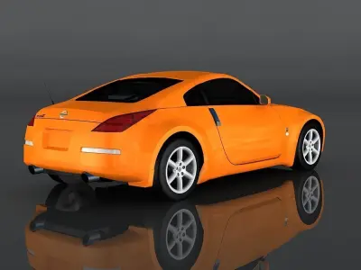 Nissan Fairlady Low-poly 3D model