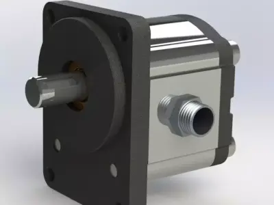 Hydraulic Pump 3D model