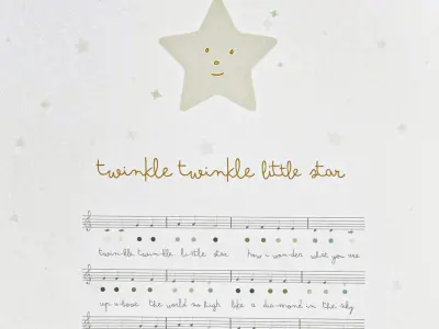 Zara Childrens wooden toy piano 3D model