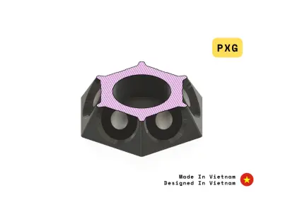 3D Scan Hexagon Marker Free Free 3D print model