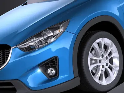 Mazda CX-5 2015 VRAY 3D model