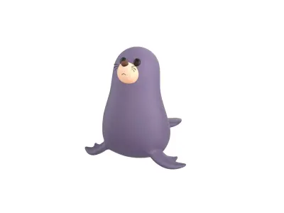 Character276 Seal 3D model