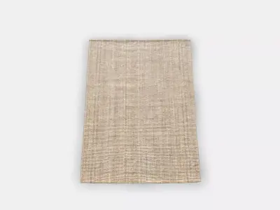 LOHALS Rug flatwoven Low-poly 3D model