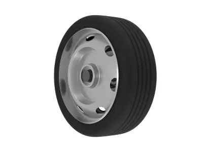 wheel 3D model 16