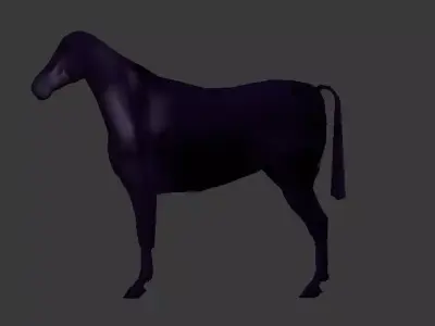 horse 3D model 16