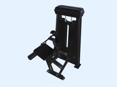 Legextension machine 3D model