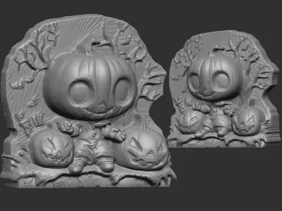 hallowen decor 3D print model purchase