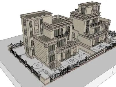 Regal-Luxury-Villa Area-023 3D model