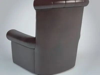 George Smith Library Chair 3D model