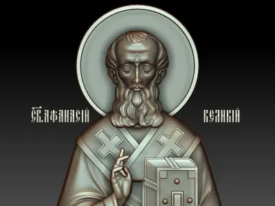 Athanasius the Great 3D model
