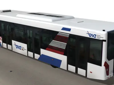 Cobus 3000 Vienna Airport Low-poly 3D model